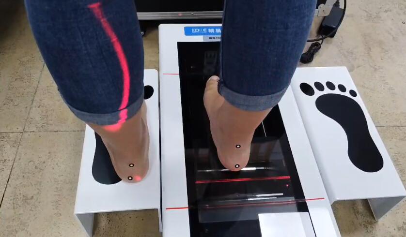 3d足底扫描仪对于足部健康评测，如扁平足、高弓足的评测等
